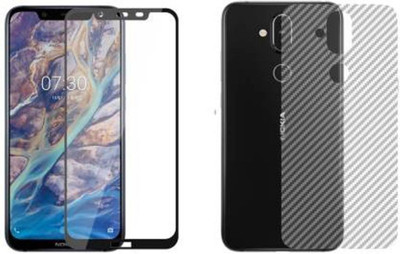 SRT Tempered Glass Guard for Nokia 8.1(Pack of 2)