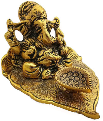 SBBCO Decorative Showpiece  -  6 cm(Metal, Gold)
