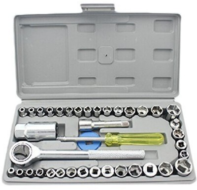 UZAN Tool Kit Ratchet Screwdriver 40 Pcs Socket Set(Pack of 1)