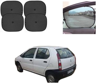 Feelitson Side Window Sun Shade For Tata Indica(Black)