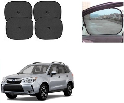 Feelitson Side Window Sun Shade For Subaru Forester(Black)