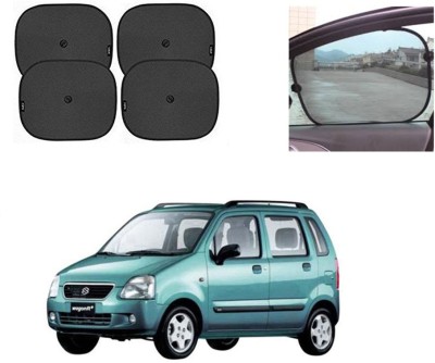 Feelitson Side Window Sun Shade For Maruti Suzuki WagonR(Black)