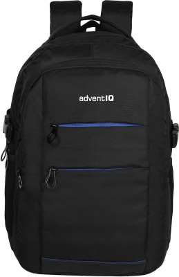 AdventIQ Smart Incognito Series- Corporate Laptop Backpack With Rain Cover-35 Lit Black Color 35 L Laptop Backpack(Black)