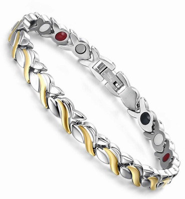 Jewelgenics Stainless Steel Titanium Bracelet