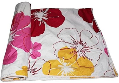 AQRate Floral Single Dohar for  AC Room(Poly Cotton, Multicolor)