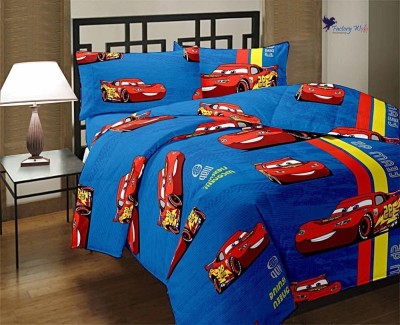 AQRate Cartoon Double Dohar for  AC Room(Poly Cotton, Multicolor)