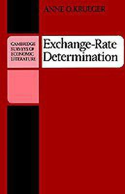 Exchange-Rate Determination(English, Paperback, Krueger Anne O.)