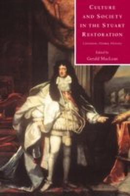 Culture and Society in the Stuart Restoration(English, Hardcover, unknown)