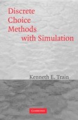 Discrete Choice Methods with Simulation(English, Paperback, Train Kenneth E.)