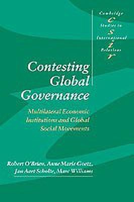 Contesting Global Governance(English, Hardcover, O'Brien Robert)