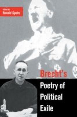 Brecht's Poetry of Political Exile(English, Hardcover, unknown)