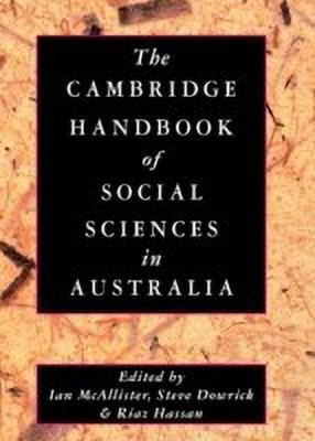 The Cambridge Handbook of Social Sciences in Australia(English, Hardcover, unknown)