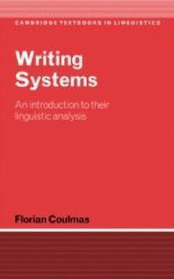 Writing Systems(English, Hardcover, Coulmas Florian)