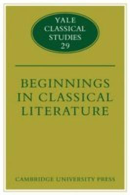 Beginnings in Classical Literature(English, Hardcover, unknown)