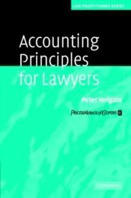 Accounting Principles for Lawyers(English, Hardcover, Holgate Peter)