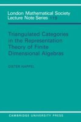 Triangulated Categories in the Representation of Finite Dimensional Algebras(English, Paperback, Happel Dieter)