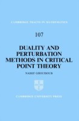 Duality and Perturbation Methods in Critical Point Theory(English, Hardcover, Ghoussoub N.)
