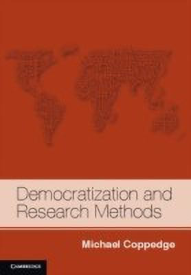 Democratization and Research Methods(English, Hardcover, Coppedge Michael)