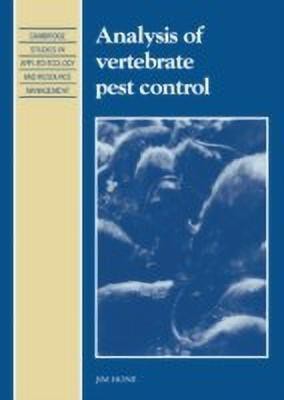 Analysis of Vertebrate Pest Control(English, Hardcover, Hone Jim)