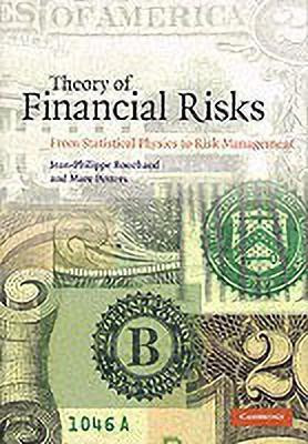 Theory of Financial Risks(English, Hardcover, Bouchaud Jean-Philippe)