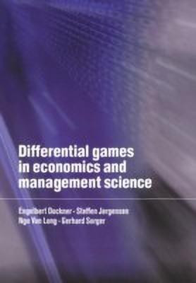 Differential Games in Economics and Management Science(English, Paperback, Dockner Engelbert J.)