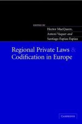 Regional Private Laws and Codification in Europe(English, Hardcover, unknown)