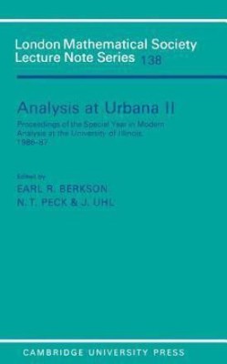 Analysis at Urbana: Volume 2, Analysis in Abstract Spaces(English, Paperback, unknown)