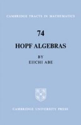Hopf Algebras(English, Hardcover, Abe Eiichi)