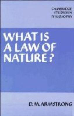 What is a Law of Nature?(English, Hardcover, Armstrong D. M.)