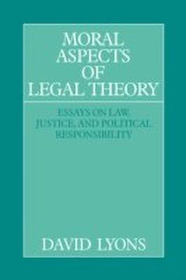 Moral Aspects of Legal Theory(English, Hardcover, Lyons David)