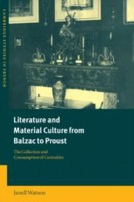 Literature and Material Culture from Balzac to Proust(English, Paperback, Watson Janell)