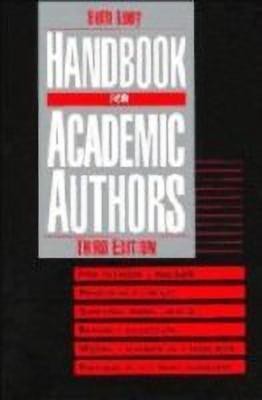 Handbook for Academic Authors(English, Hardcover, Luey Beth)