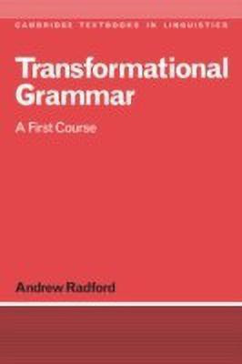 Transformational Grammar(English, Paperback, Radford Andrew)