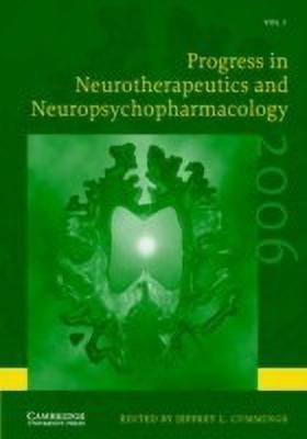 Progress in Neurotherapeutics and Neuropsychopharmacology: Volume 1, 2006(English, Hardcover, unknown)