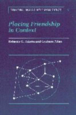 Placing Friendship in Context(English, Hardcover, unknown)