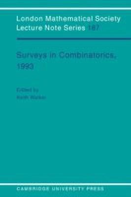 Surveys in Combinatorics, 1993(English, Paperback, unknown)