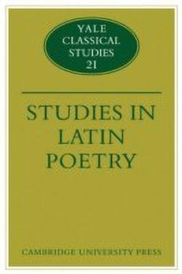 Studies in Latin Poetry(English, Paperback, Dawson Christopher M.)