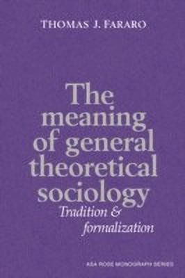 The Meaning of General Theoretical Sociology(English, Hardcover, Fararo Thomas J.)