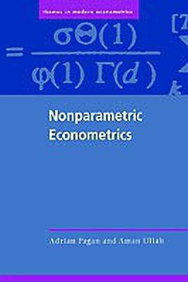 Nonparametric Econometrics(English, Hardcover, Pagan Adrian)