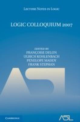 Logic Colloquium 2007(English, Hardcover, unknown)