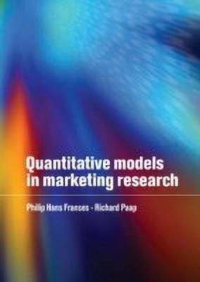 Quantitative Models in Marketing Research(English, Hardcover, Franses Philip Hans)