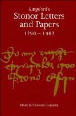 Kingsford's Stonor Letters and Papers 1290-1483(English, Hardcover, unknown)