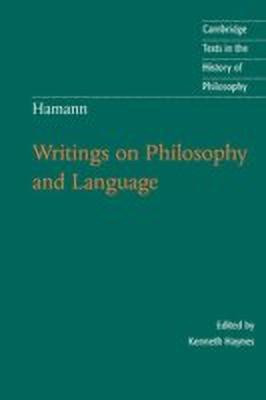 Hamann: Writings on Philosophy and Language(English, Paperback, unknown)