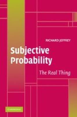 Subjective Probability(English, Paperback, Jeffrey Richard)