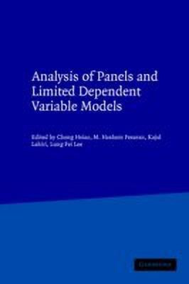 Analysis of Panels and Limited Dependent Variable Models(English, Hardcover, unknown)