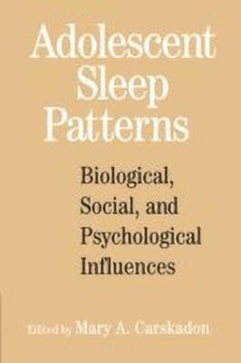 Adolescent Sleep Patterns(English, Paperback, unknown)