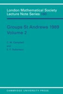 Groups St Andrews 1989: Volume 2(English, Paperback, unknown)