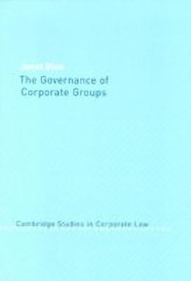 The Governance of Corporate Groups(English, Hardcover, Dine Janet)