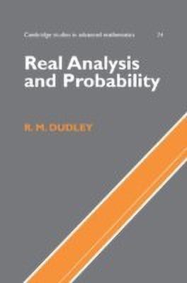 Real Analysis and Probability(English, Hardcover, Dudley R. M.)