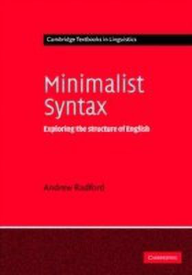 Minimalist Syntax(English, Paperback, Radford Andrew)